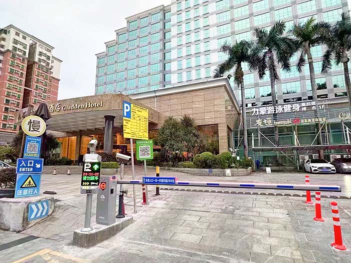 酒店停車場(chǎng)車牌識(shí)別系統(tǒng)