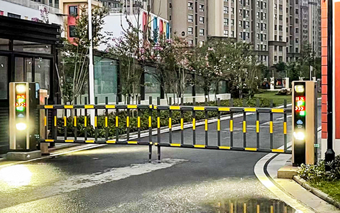 北京市某小區(qū)采用 “安快” 車(chē)牌識(shí)別系統(tǒng)